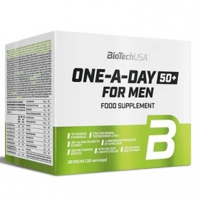 Equilibrio del Testosterone Biotech Usa, One a Day 50+ for Men, 30 Bustine
