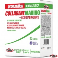Collagene Pro Nutrition, Collagene Marino Acido Ialuronico, 20 bustine