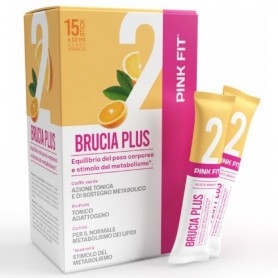 Metabolismo dei lipidi Pink Fit, Brucia Plus, 15 x 10 ml