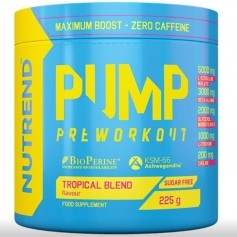 Pre Workout Nutrend, Pump, 225 g