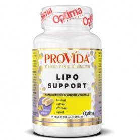 Enzimi digestivi Optima Naturals, Provida Lipo Support, 40 cps