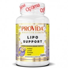 Enzimi digestivi Optima Naturals, Provida Lipo Support, 40 cps