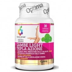 Gambe Optima Naturals, Gambe Light Tripla Azione, 30 cps