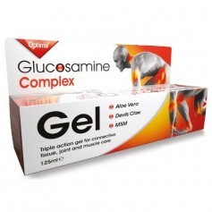 Creme Lenitive Optima Naturals, Glucosammina Complex Gel, 125 ml