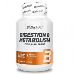 Funzionalità digestiva Biotech Usa, Digestion e Metabolism, 60 cpr