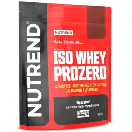 Proteine del Siero del Latte (whey) Nutrend, Iso Whey ProZero, 500 g