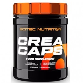 Creatina Scitec Nutrition, Crea Caps, 250 cps.
