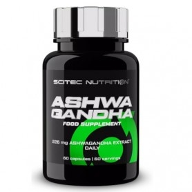 Ashwagandha Scitec Nutrition, Ashwagandha, 60 cps