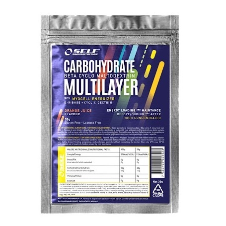 Mix Carboidrati Self Omninutrition, Carbohydrate Multilayer, 30 g