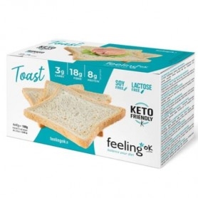 Pane e Prodotti da Forno Feeling Ok, Toast Optimize, 4 x 40 g