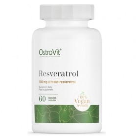 Funzionalità cardiovascolare Ostrovit, Resveratrol, 60 cps