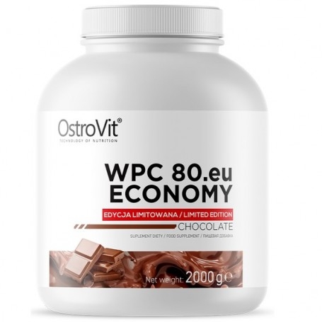 Proteine del Siero del Latte (whey) Ostrovit, WPC80 Economy, 2000 g