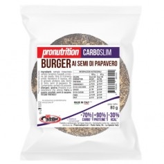 Pane e Prodotti da Forno Pro Nutrition, Panino Burger Low Carb, 80 g
