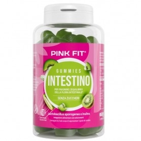 Regolarità intestinale Pink Fit, Gummies Intestino, 60 cps