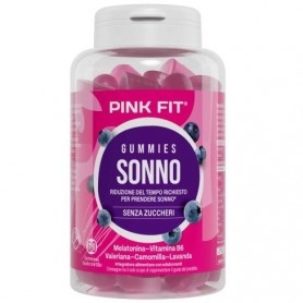 Sonno Pink Fit, Gummies Sonno, 60 cps