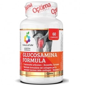 Glucosamina, Condroitina, MSM Optima Naturals, Glucosammina Formula, 60 cpr