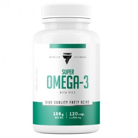 Omega 3 Trec Nutrition, Super Omega 3, 120 cps