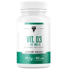Vitamina D Trec Nutrition, Vitamin D3 + K2 (MK-7), 60 cps