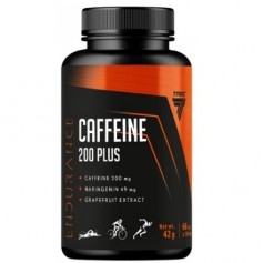 Caffeina Trec Nutrition, Caffeine 200 Plus, 60 cps