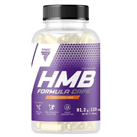 HMB (IdrossiMetilButirrato) Trec Nutrition, HMB Formula, 120 cps