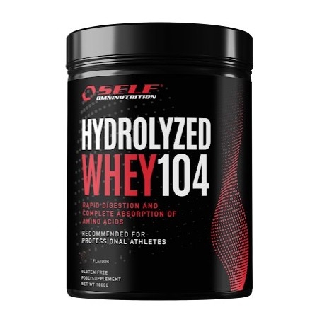 Proteine del Siero del Latte (whey) Self Omninutrition, Hydrolyzed Whey 104, 1000 g.