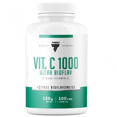 Vitamina C Trec Nutrition, Vitamin C 1000 Ultra Bioflavonoidi, 100 cps