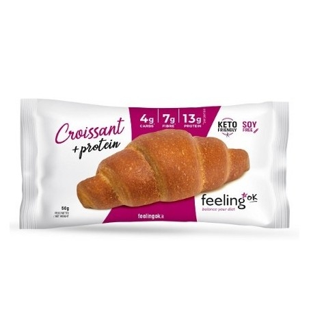 Biscotti e Dolci Feeling Ok, Croissant + Protein, 50 g