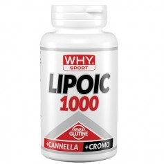 Acido lipoico WHY Sport, Lipoic 1000, 60 cpr