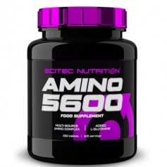 Pool di Aminoacidi Scitec Nutrition, Amino 5600, 500 cpr.