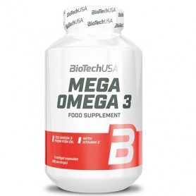 Omega 3 Biotech Usa, Mega Omega 3, 90 cps