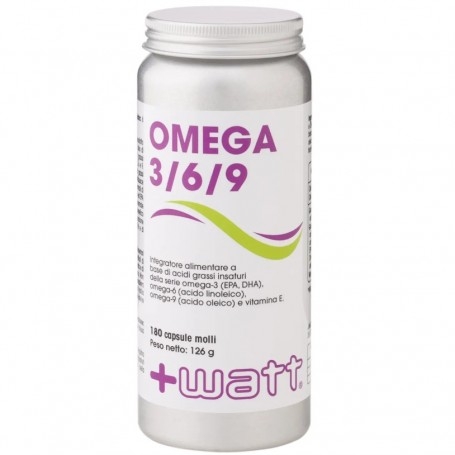 Omega 3-6-9 +Watt, Omega 3 6 9, 180 cps