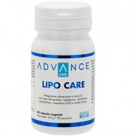 Colesterolo Advance Care, Lipo Care, 60 cps