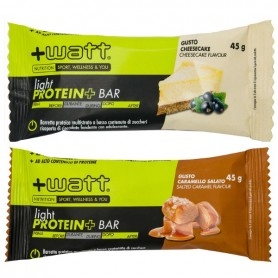 Barrette proteiche +Watt, Light Protein+ Bar, 45 g