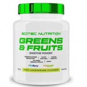 Proteine Vegetali Scitec Nutrition, Greens e Fruits, 600 g