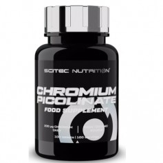 Cromo Scitec Nutrition, Chromium Picolinate, 100 cpr.