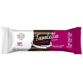 Biscotti e Dolci Feeling Ok, Tavoletta + Protein Cocoa, 20 g