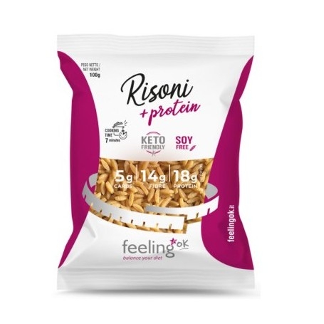 Pasta e Riso Feeling Ok, Risoni + Protein, 100 g