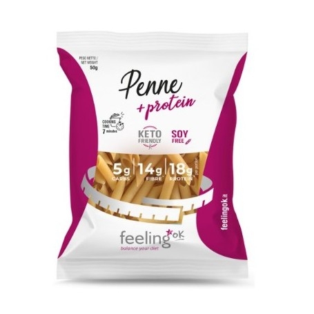 Pasta e Riso Feeling Ok, Penne + Protein, 50 g