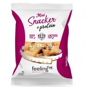 Pane e Prodotti da Forno Feeling Ok, Mini Snacker + Protein, 50 g