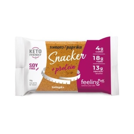 Scadenza Ravvicinata Feeling Ok, Snacker + Protein, 50 g (Sc.10/2024)