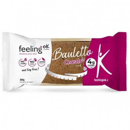 Scadenza Ravvicinata Feeling Ok, Bauletto ai Cereali, 300 g (Sc.12/2024)