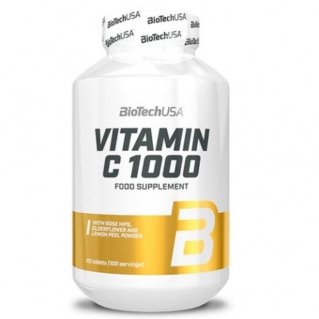 Vitamina C Biotech Usa, Vitamina C 1000, 100 cpr