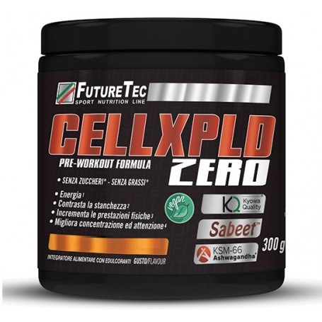 Pre Workout FutureTec, Cell Xpld Zero, 300 g