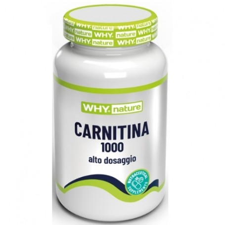 Carnitina WHY Nature, Carnitina 1000, 60 cpr