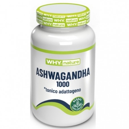 Ashwagandha WHY Nature, Ashwagandha 1000, 60 cpr