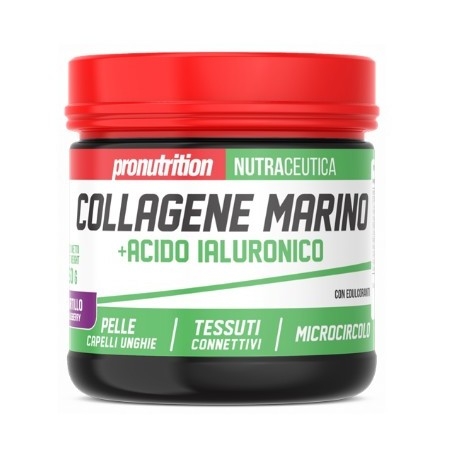 Collagene Pro Nutrition, Collagene Marino + Acido ialuronico, 160 g