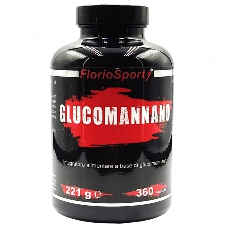 Glucomannano FlorioSport, Glucomannano, 360 cps