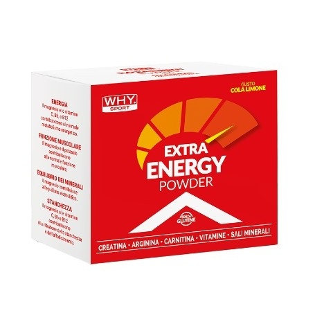 Tonici - Energizzanti WHY Sport, Extra Energy, 20 buste