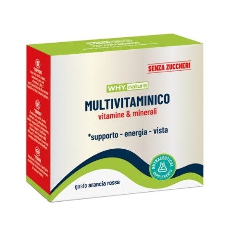 Multivitaminici - Multiminerali WHY Nature, Multivitaminico, 10 buste