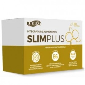 Dimagranti e Termogenici Iodase, Slim Plus, 60 cpr